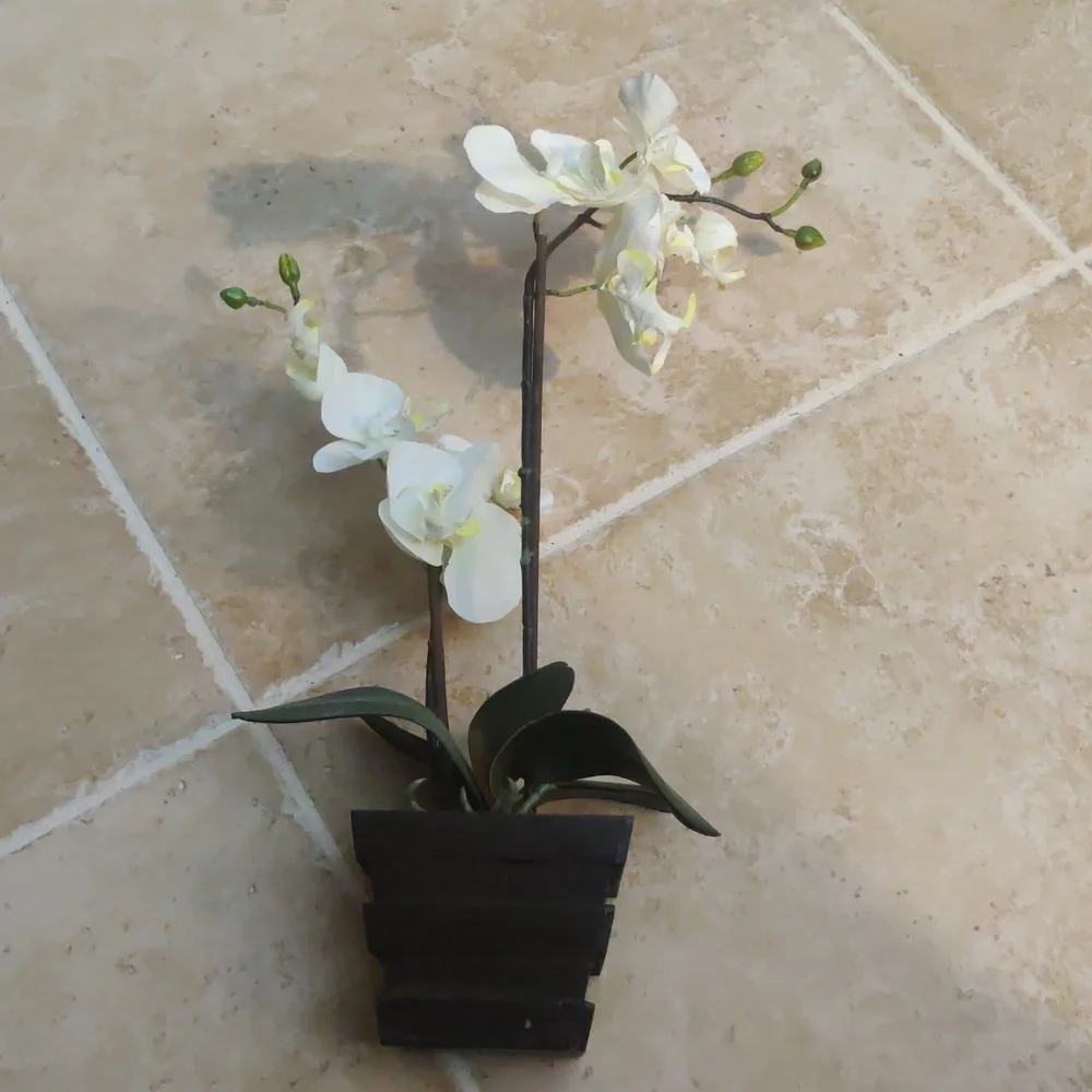 Faux orchid